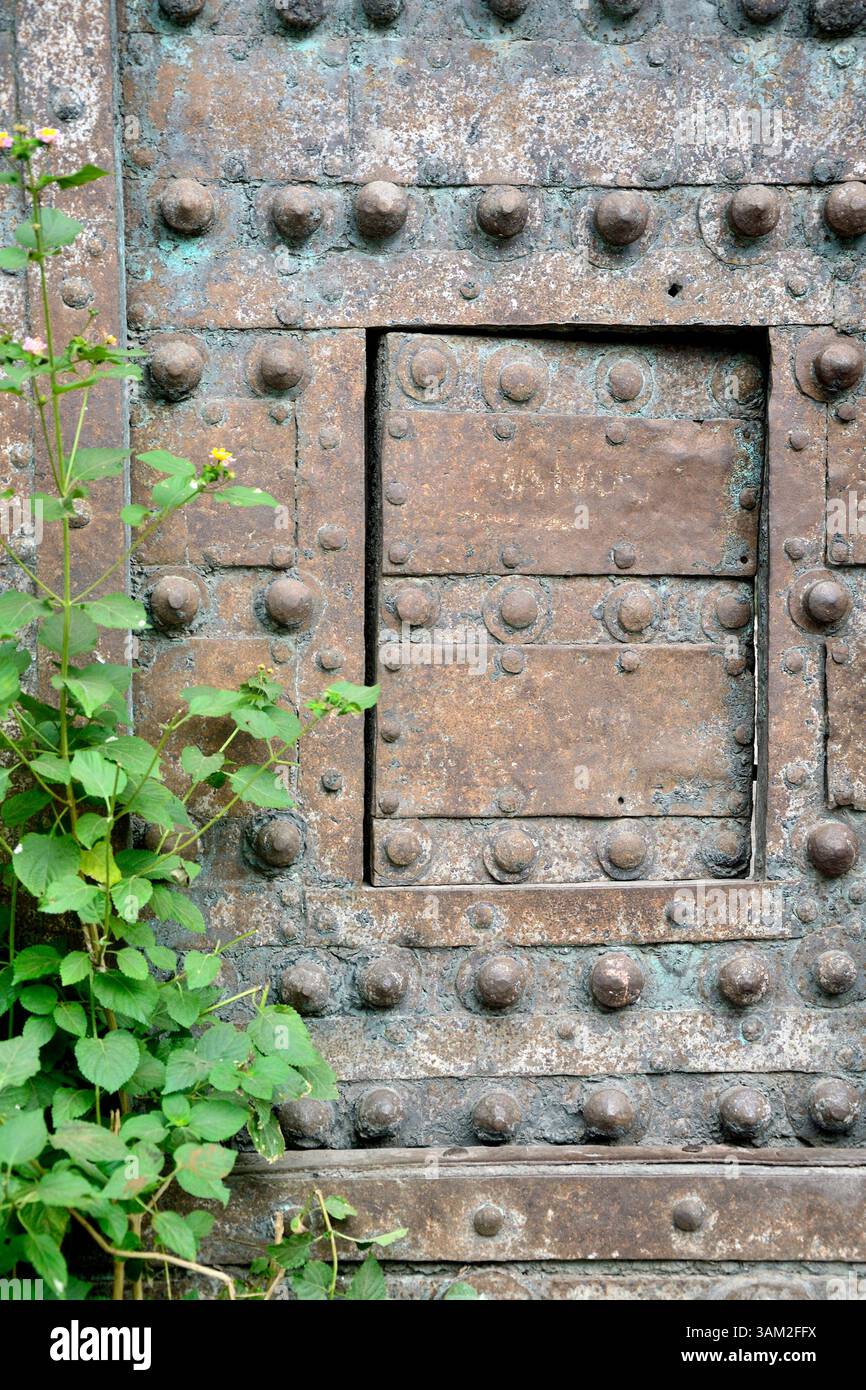 Partial view of the fortification wall of the fort, located close to ...