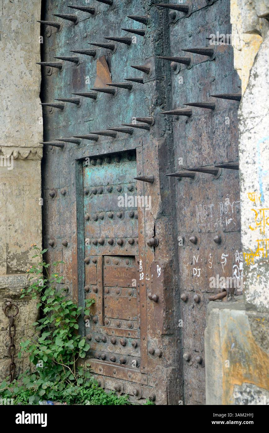 Partial view of the fortification wall of the fort, located close to ...