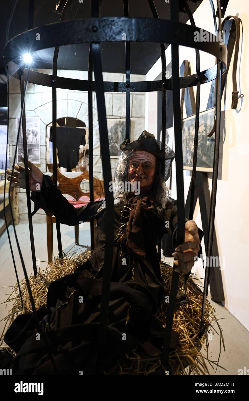 Witches Rack Inquisition Thale 10.04.2025, Thale, Walpurgisgrotte / Hexenmuseum auf dem ...