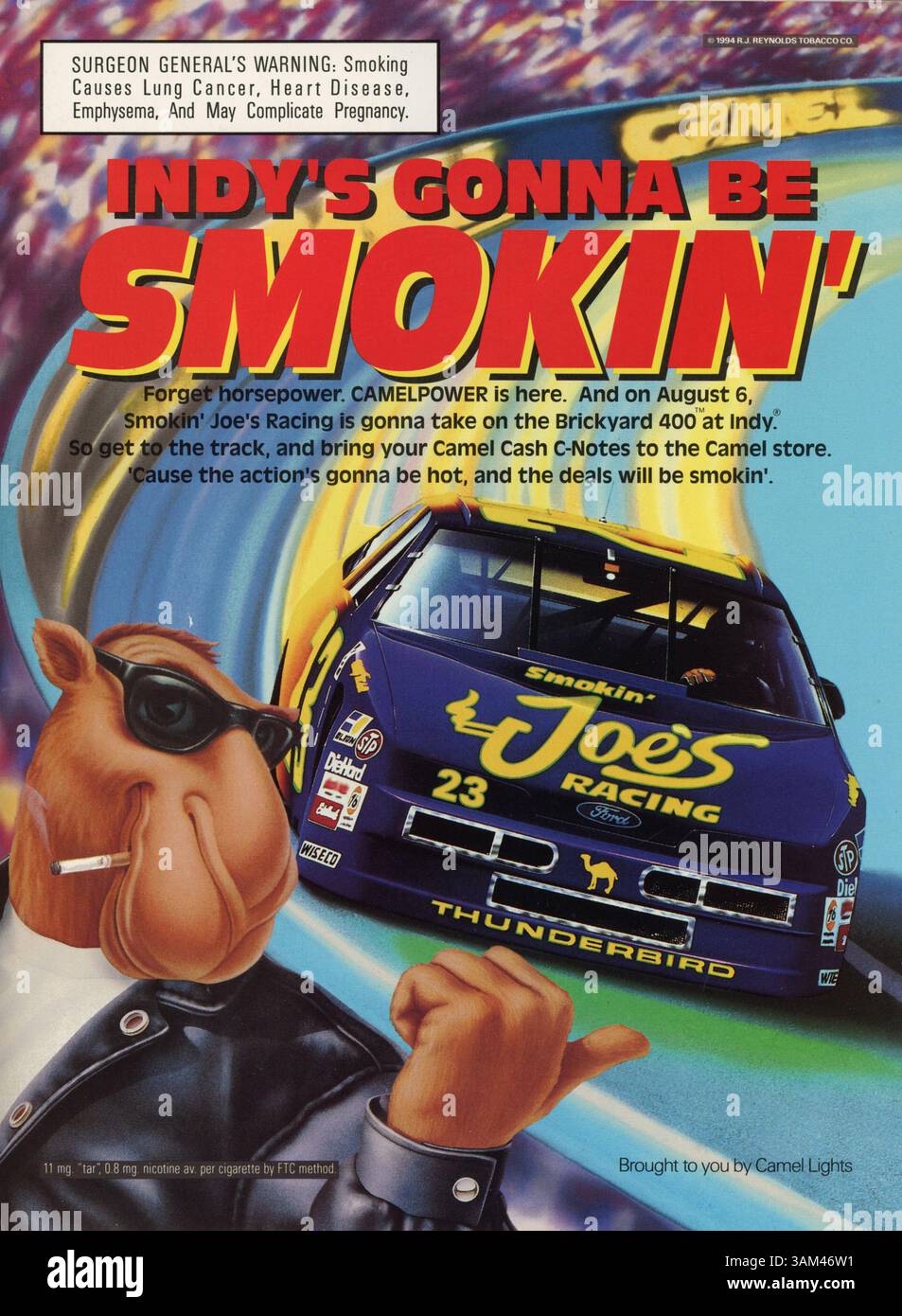 Joe camel cigarette ad hi-res stock photography and images