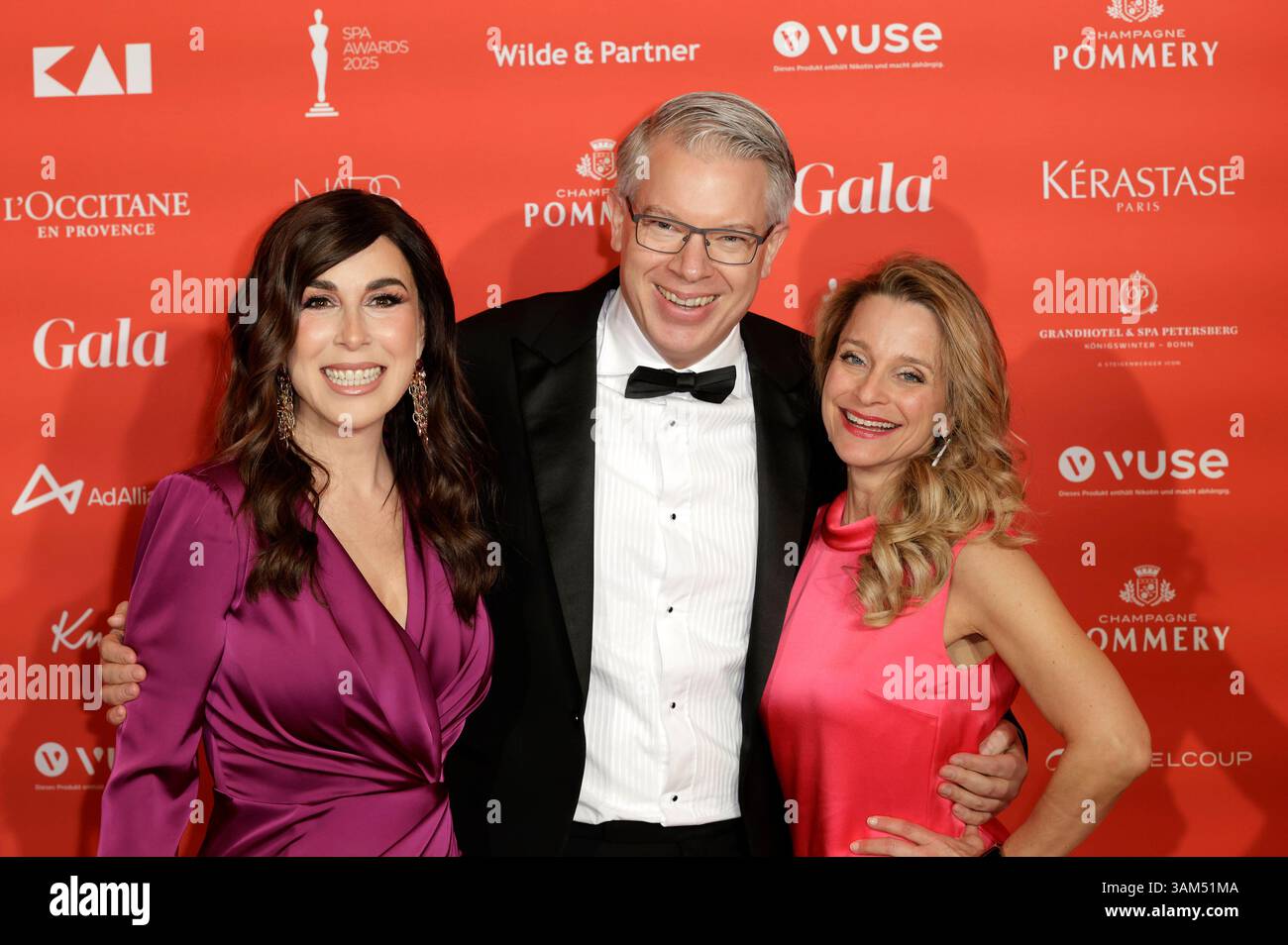 Judith Williams, Frank Thelen und Nathalie Thelen-Sattler bei der 28 ...