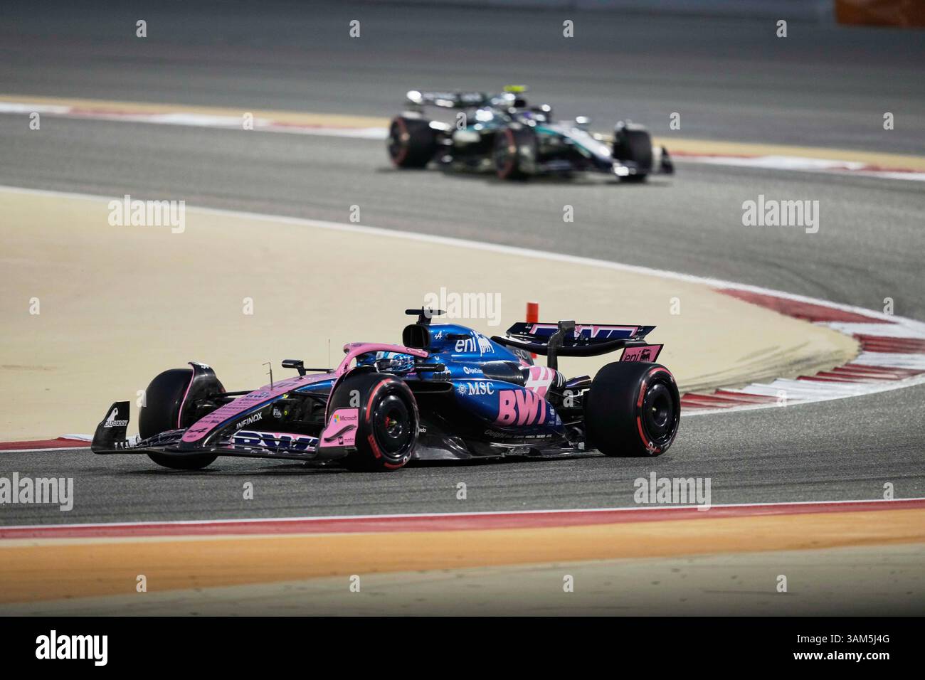 Alpine driver Pierre Gasly of France in action during the the Formula ...
