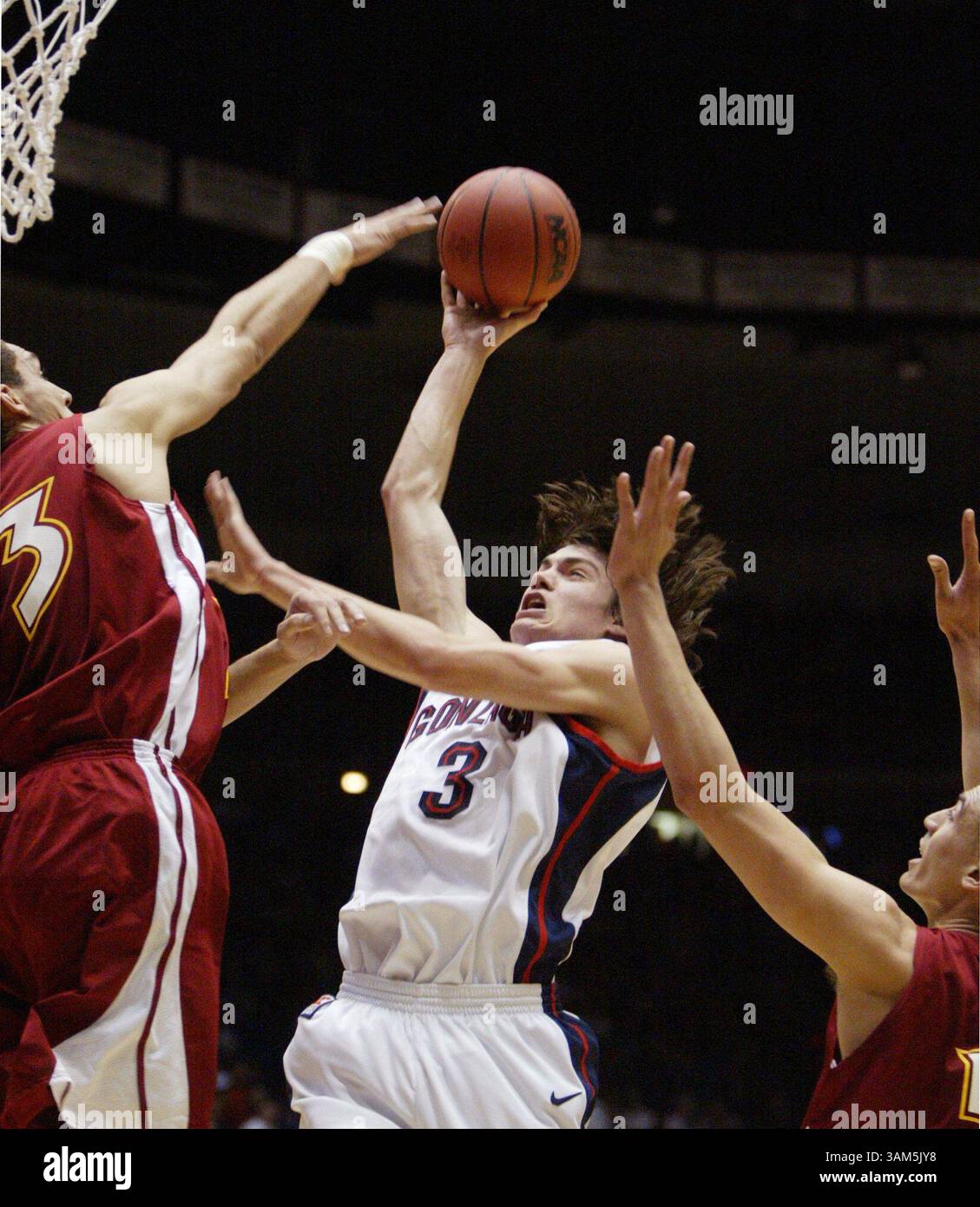 Adam morrison gonzaga hi-res stock photography and images - Alamy