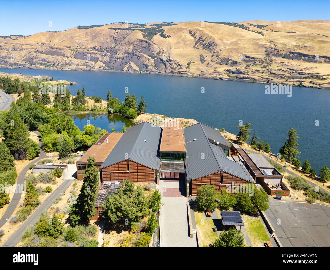 Columbia Gorge Discovery Center & Museum Stock Photo