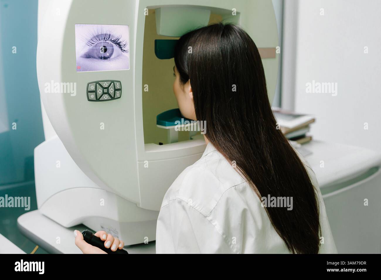Perimetry visual field test for measure all areas of eyesight ...