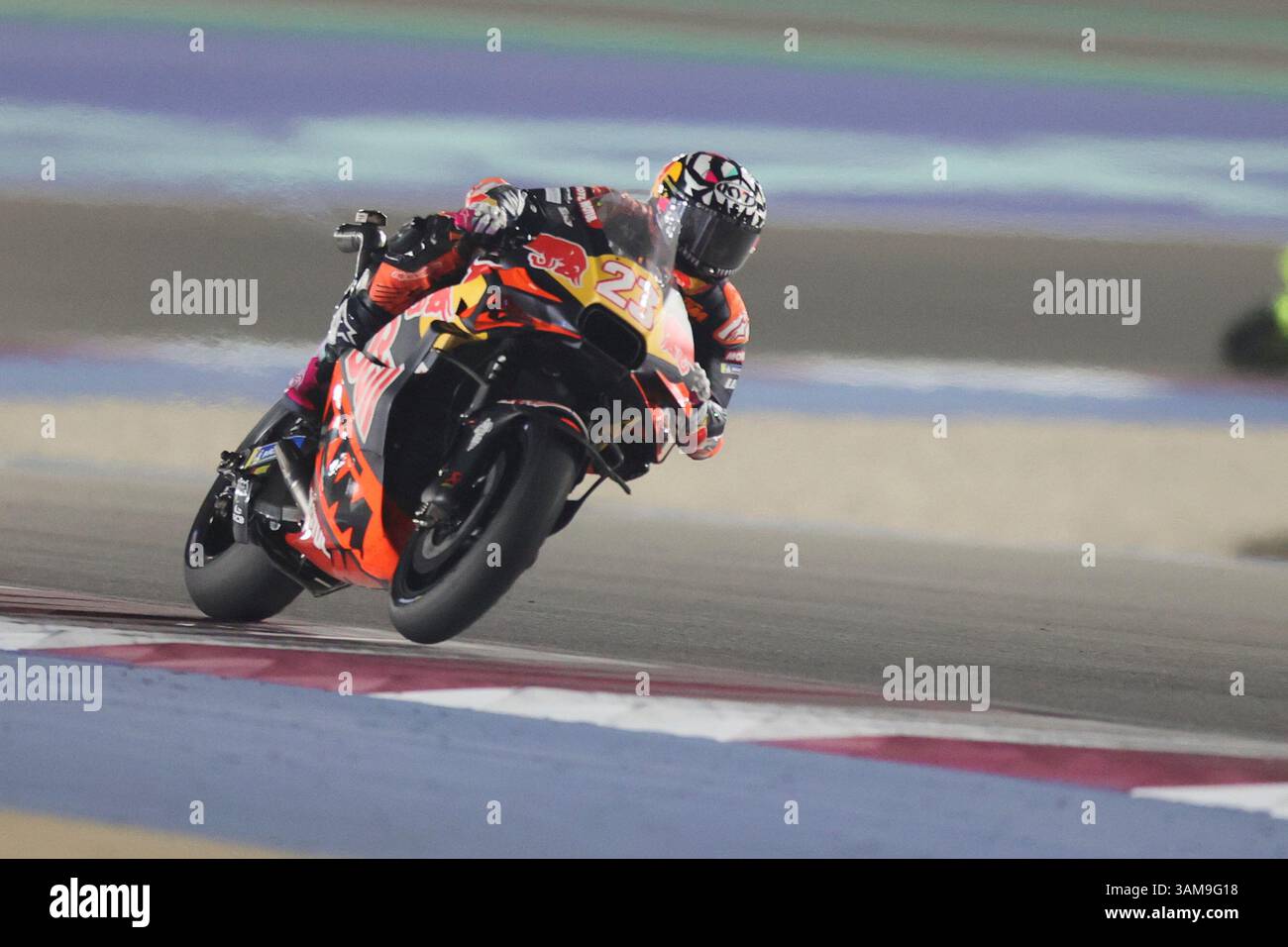 Italy's Enea Bastianini of Red Bull KTM Tech3 competes during the