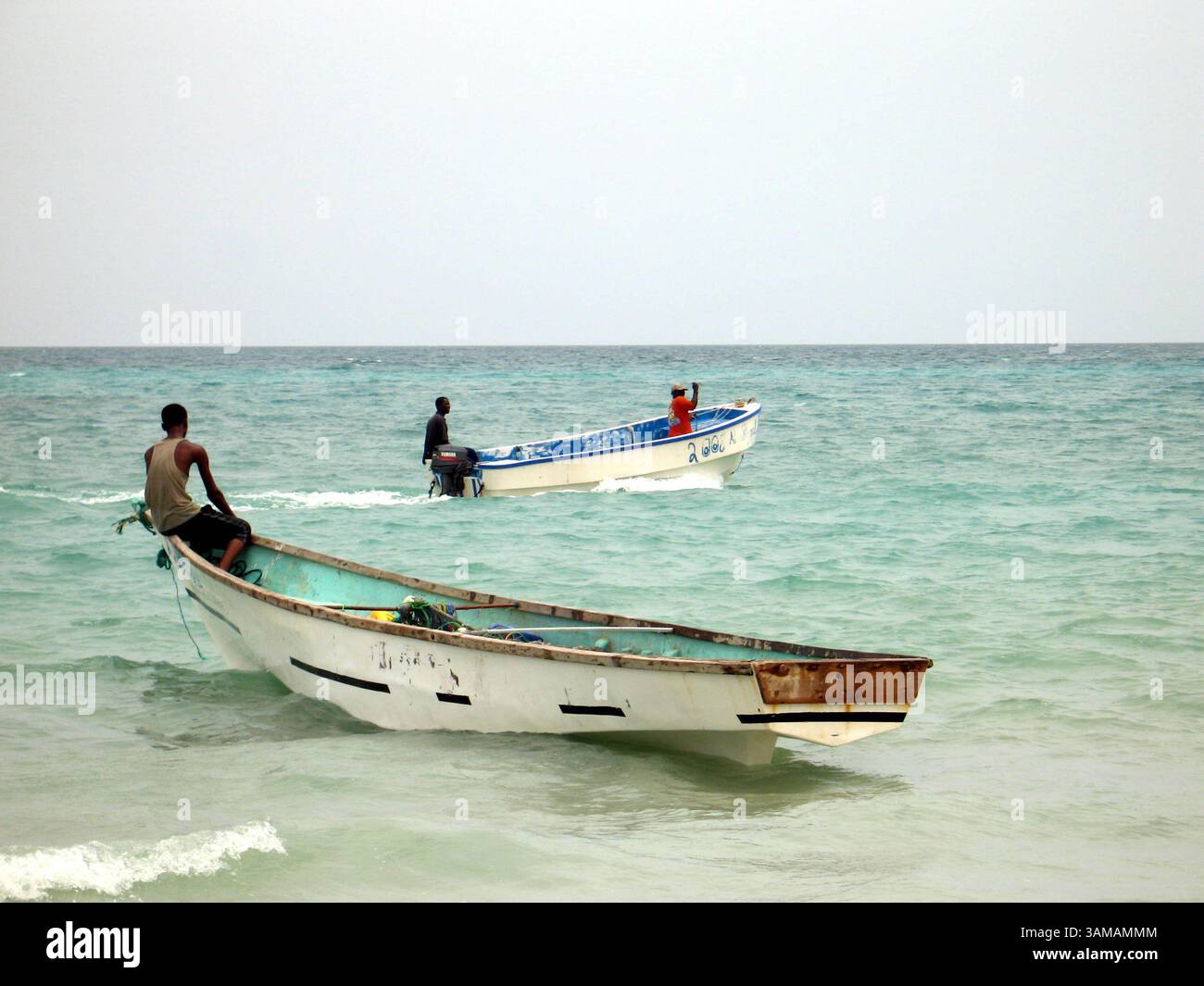 African fishing boats float off hi-res stock photography and images - Alamy