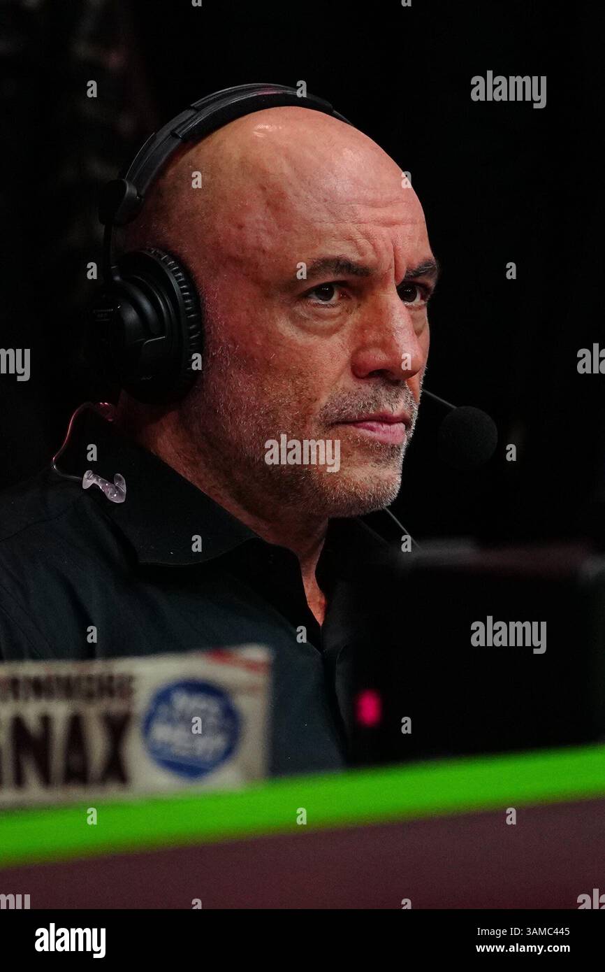 Joe Rogan April Fools MIAMI, FL - APRIL 12: Joe Rogan at UFC 314 - Volkanovski vs Lopes at ...