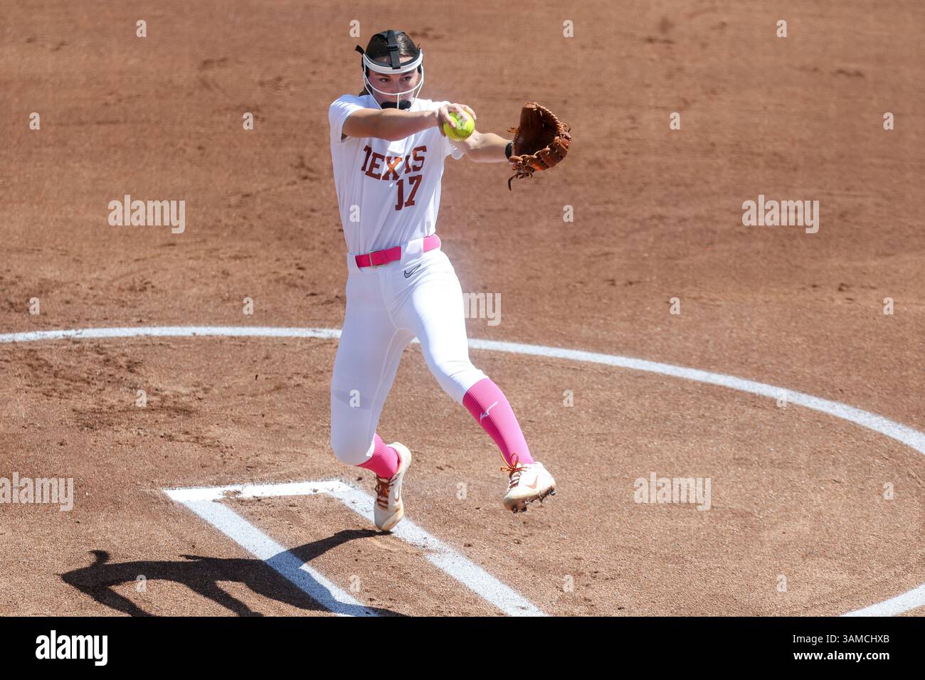 AUSTIN, TX - APRIL 13: Texas starting pitcher/relief pitcher Teagan ...
