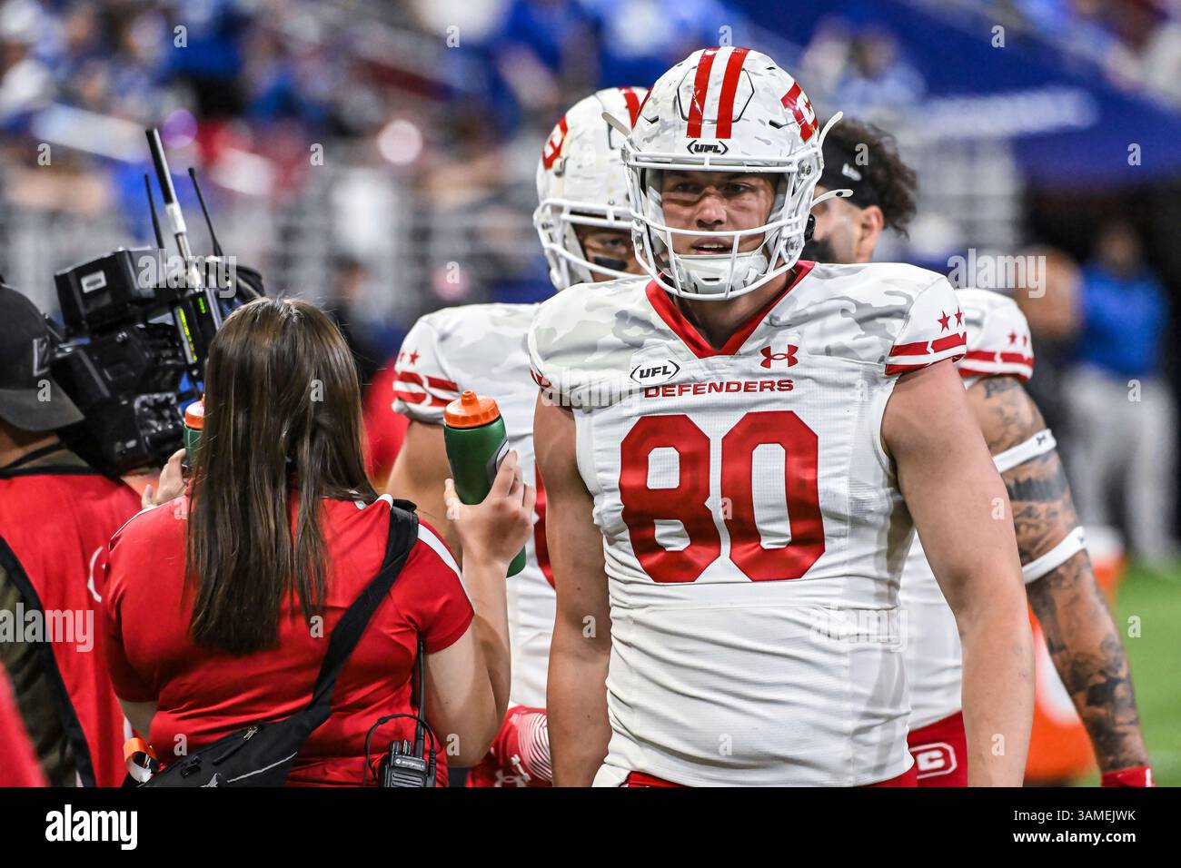 ST. LOUIS, MO - APRIL 13: DC Defenders Long Snapper Trae Barry (80 ...