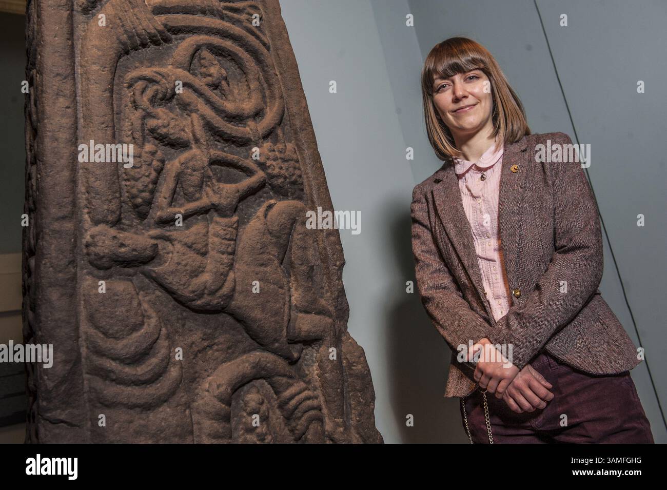 March 25, 2014 - London, UK - Sue Brunning - lead curator for the ...