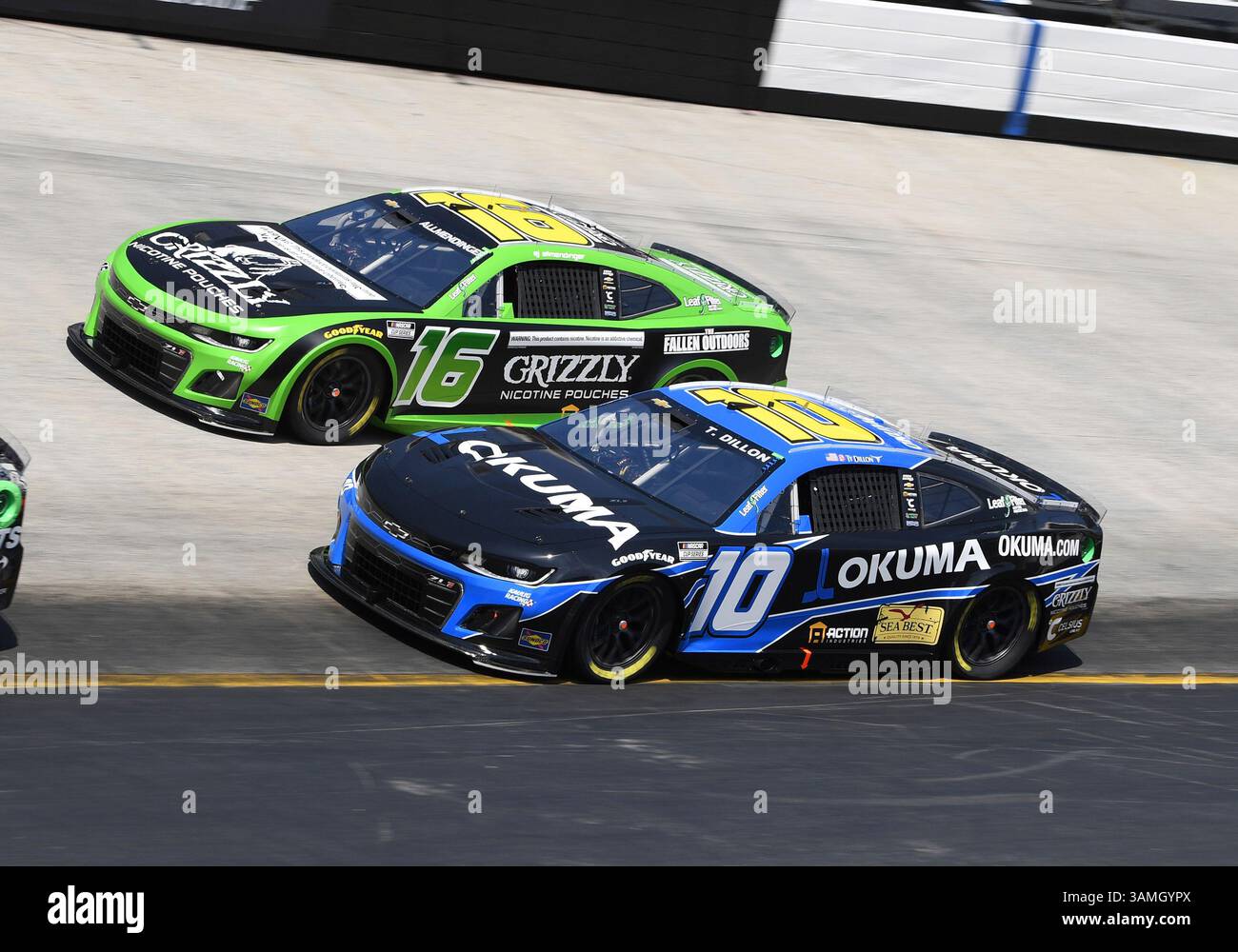 BRISTOL, TN - APRIL 13: Ty Dillon (#10 Kaulig Racing Okuma Chevrolet ...