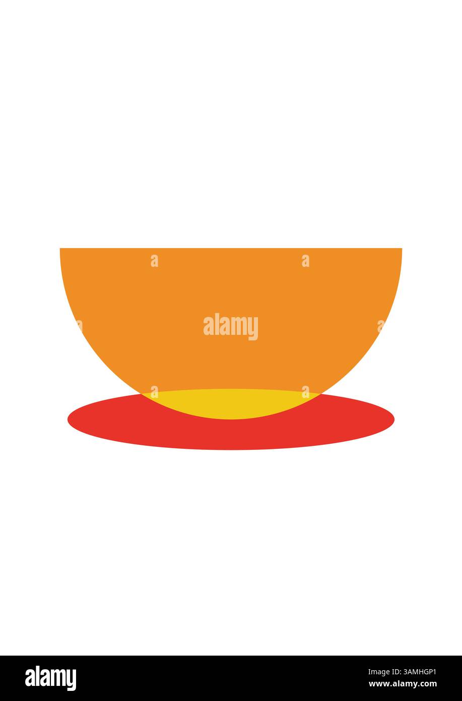 Illustration art bowl abstract Stock Vector Image & Art - Alamy