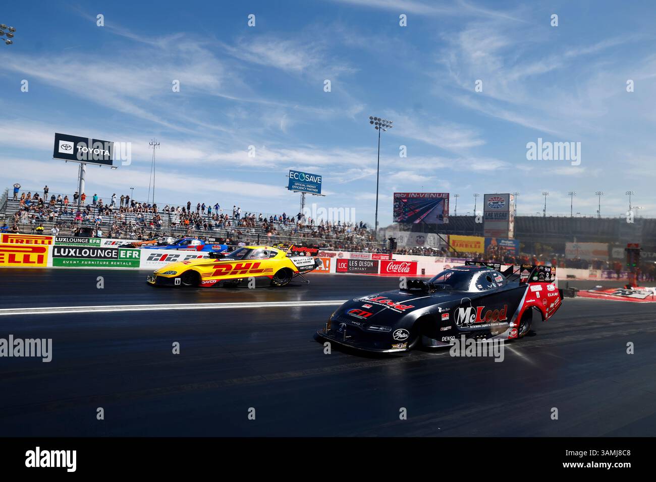 LAS VEGAS, NV - APRIL 13: Paul Lee (116 FC, right) McLeod Racing/FTI ...