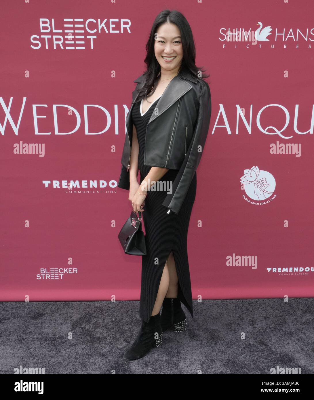 Kara Wang arrives at THE WEDDING BANQUET Drag Brunch held at Chifa in ...