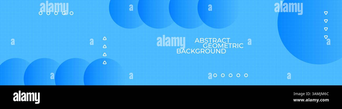 Trendy geometric background with transparent spheres Stock Vector