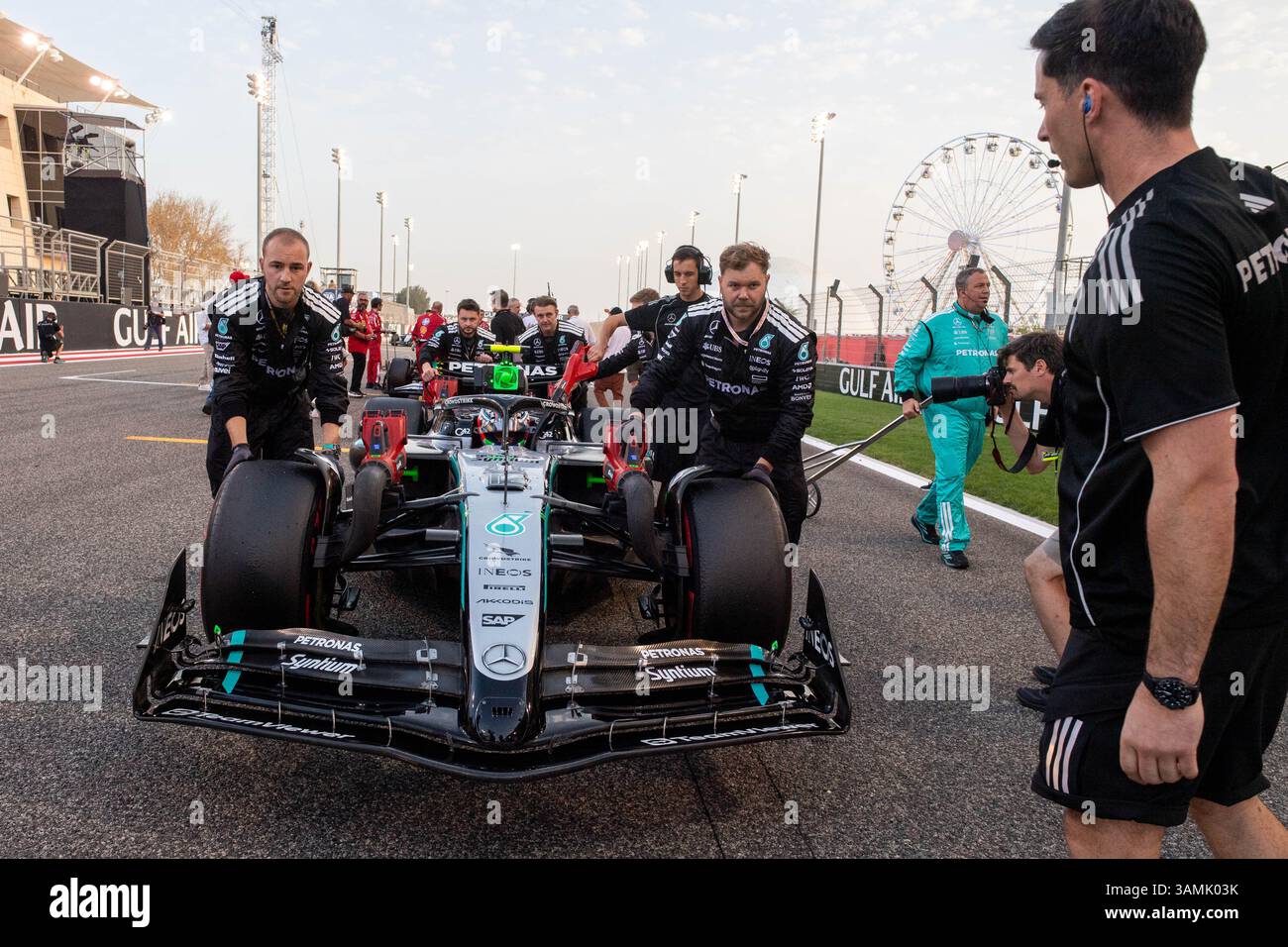 Andrea Kimi Antonelli (Mercedes-AMG Petronas F1 Team, Italien, #12) im ...