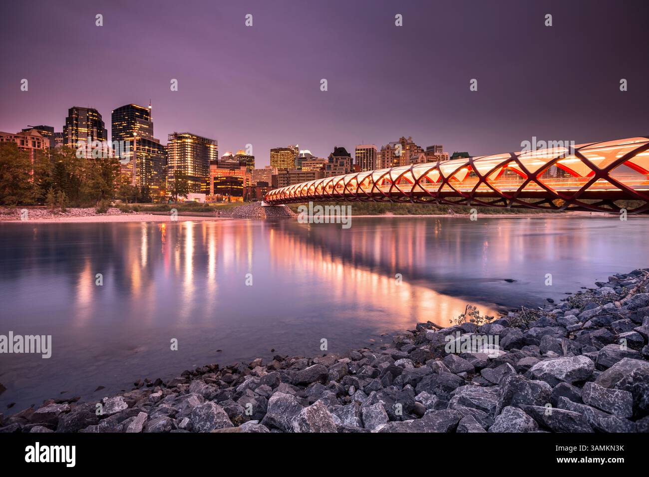 Calgary bow river pathway hi-res stock photography and images - Alamy