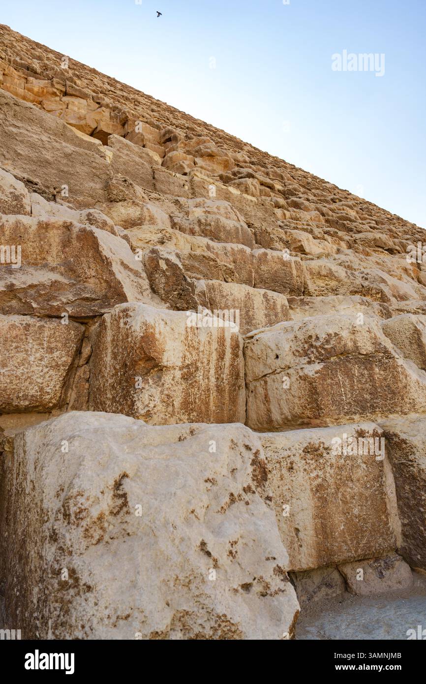 Steps of the Great Pyramid reveal ancient construction techniques and ...