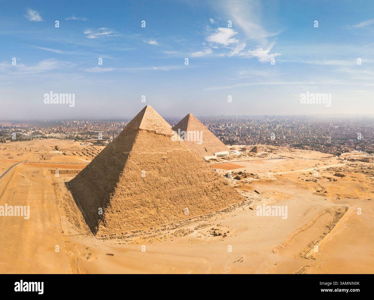 【EGYPT FROM THE AIR】 エジプト 航空写真 #k32 ESA - Earth from Space: Giza, Egypt