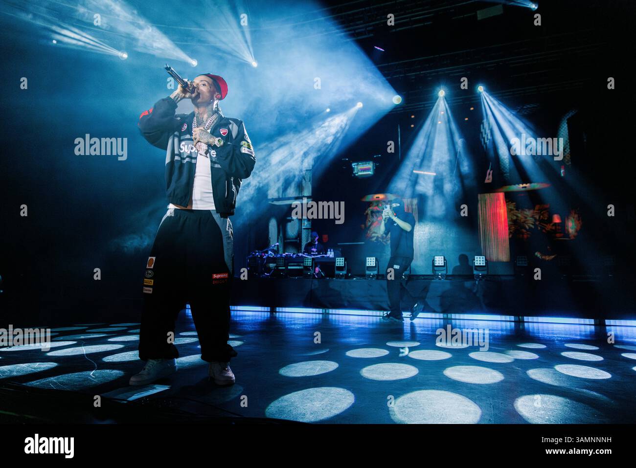 Milan, Italy. 10th Apr, 2025. British rapper Central Cee (Oakley Neil H ...