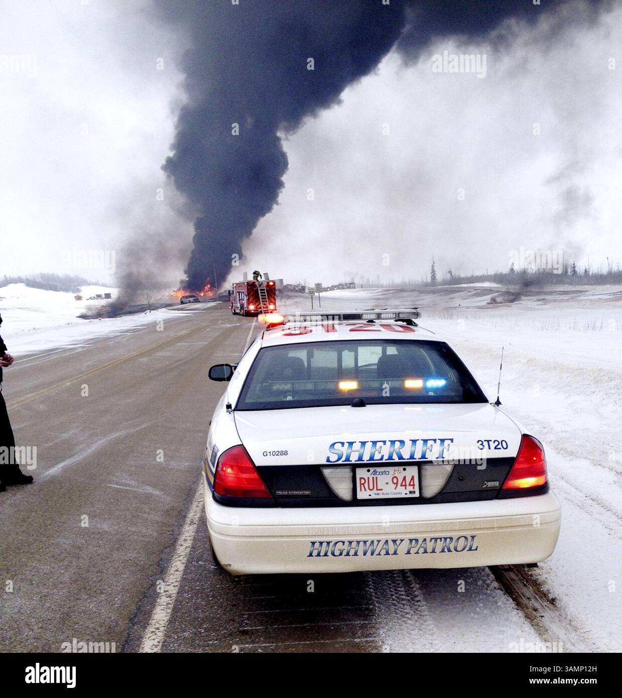 Feb. 19, 2014 - Fort Mcmurray, Alberta, Canada - Wood Buffalo RCMP is ...