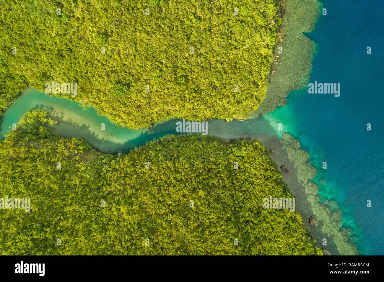 Aerial view bojo river hi-res stock photography and images - Alamy
