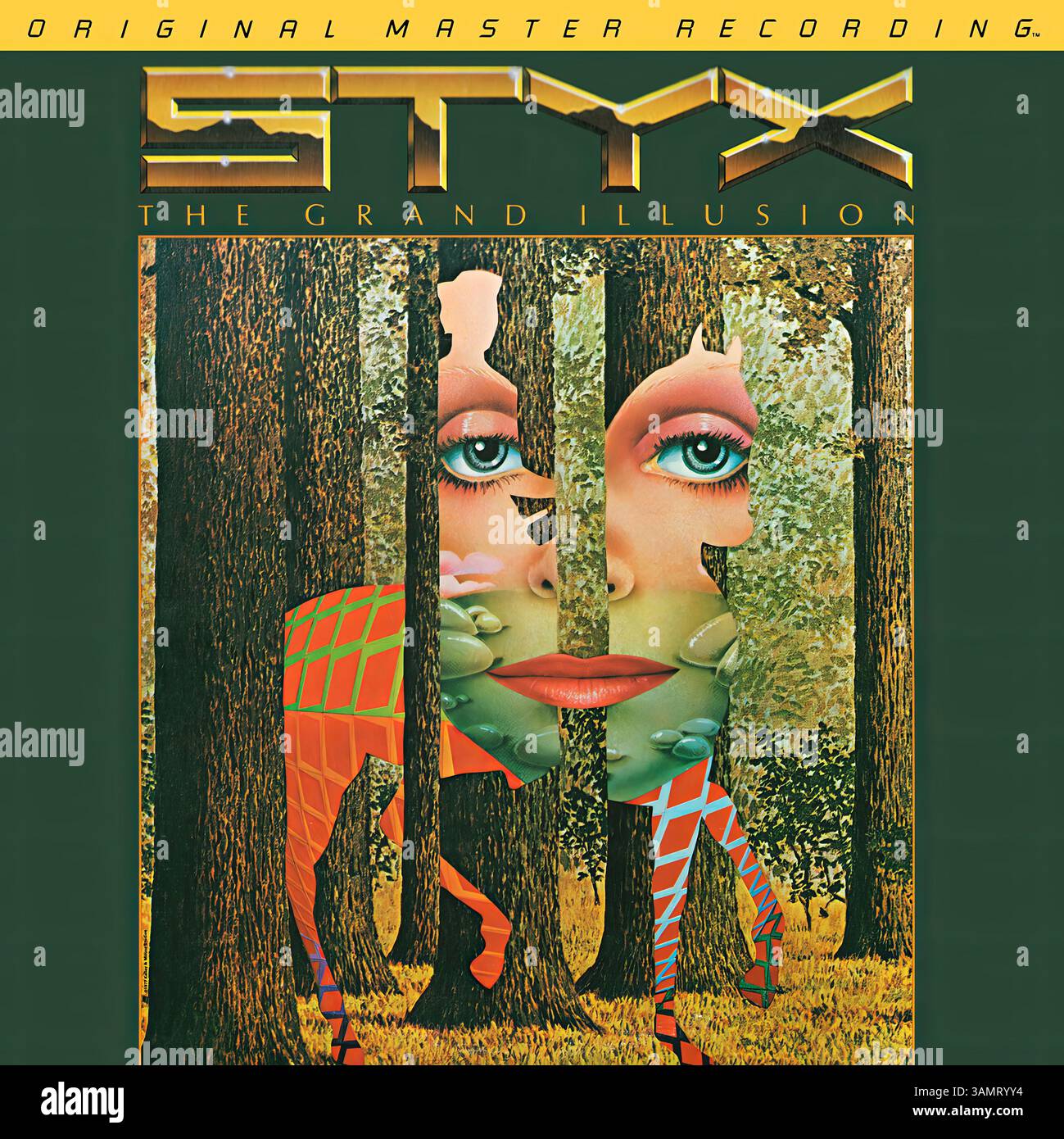 Vintage vinyl record cover - Grand Funk Railroad - All The