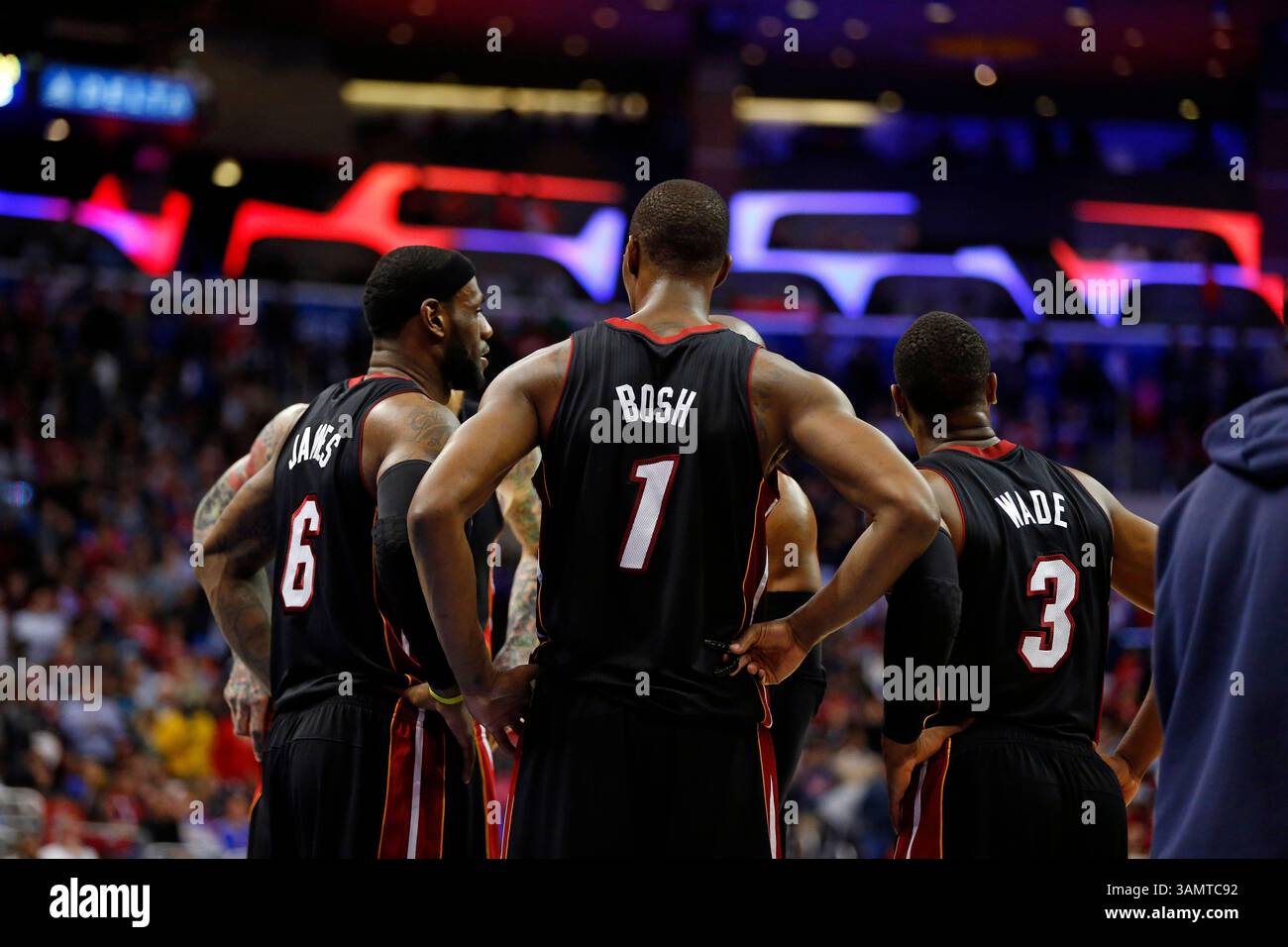 Chris Bosh Lebron Dwayne Wade, Chris Bosh LeBron James Miami