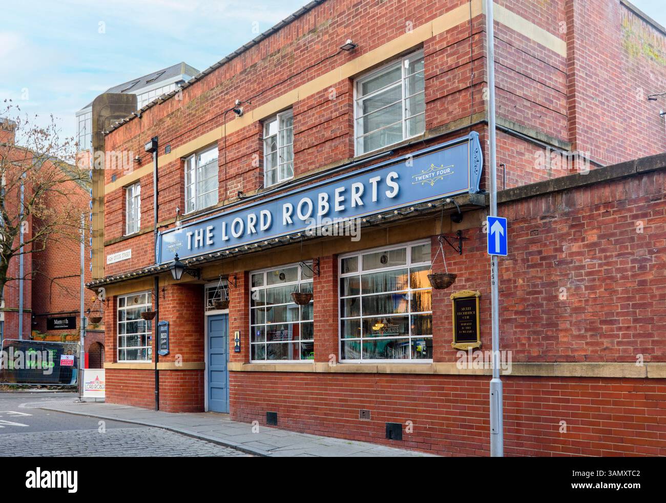 The Lord Roberts public house, Nottingham, England, UK.  Named after Field Marshal Lord Roberts who received a VC in WWI. Stock Photo