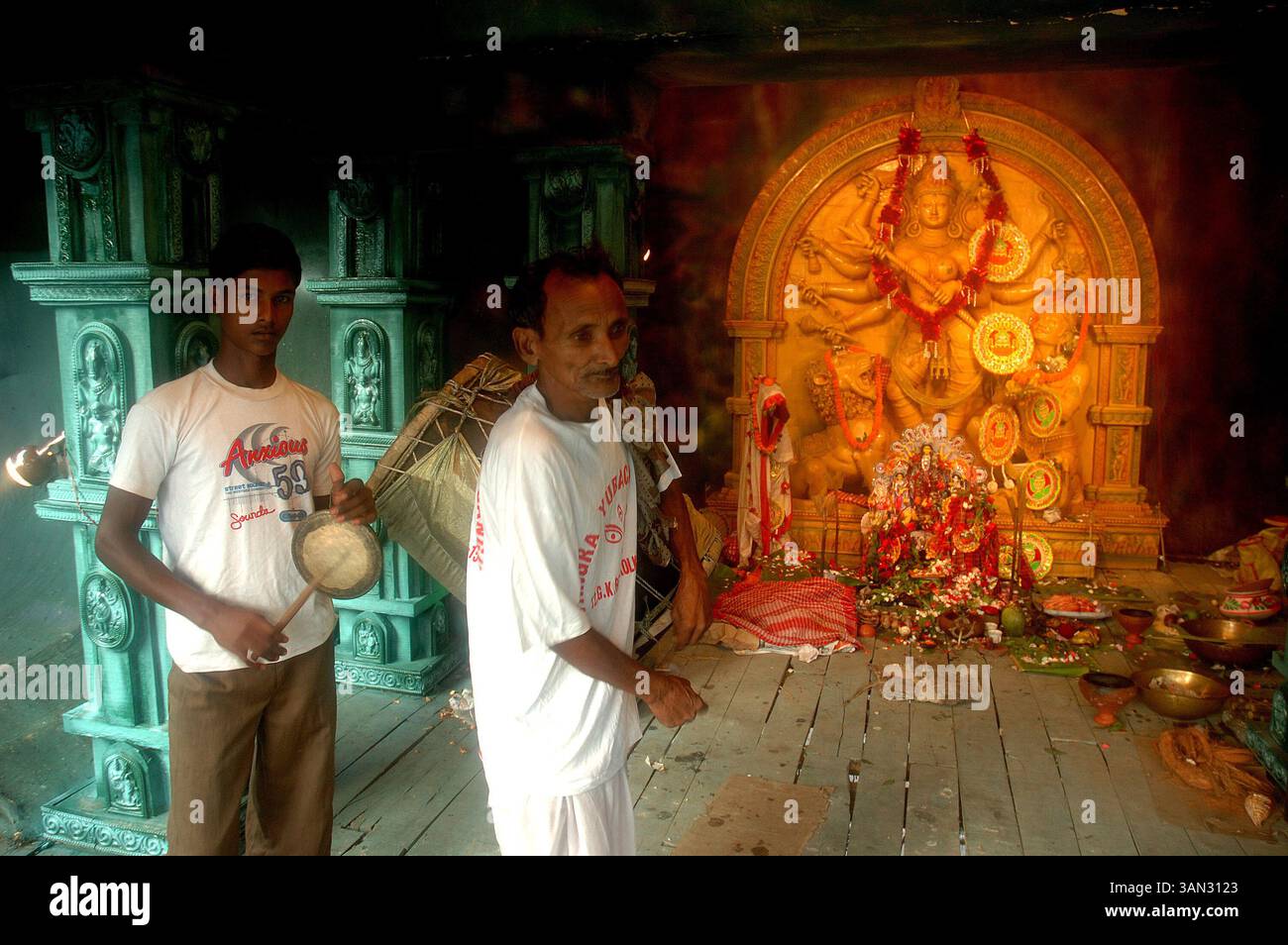 Oct 13, 2008 - Kolkata, West Bengal, India - The Durga Puja Festival is ...