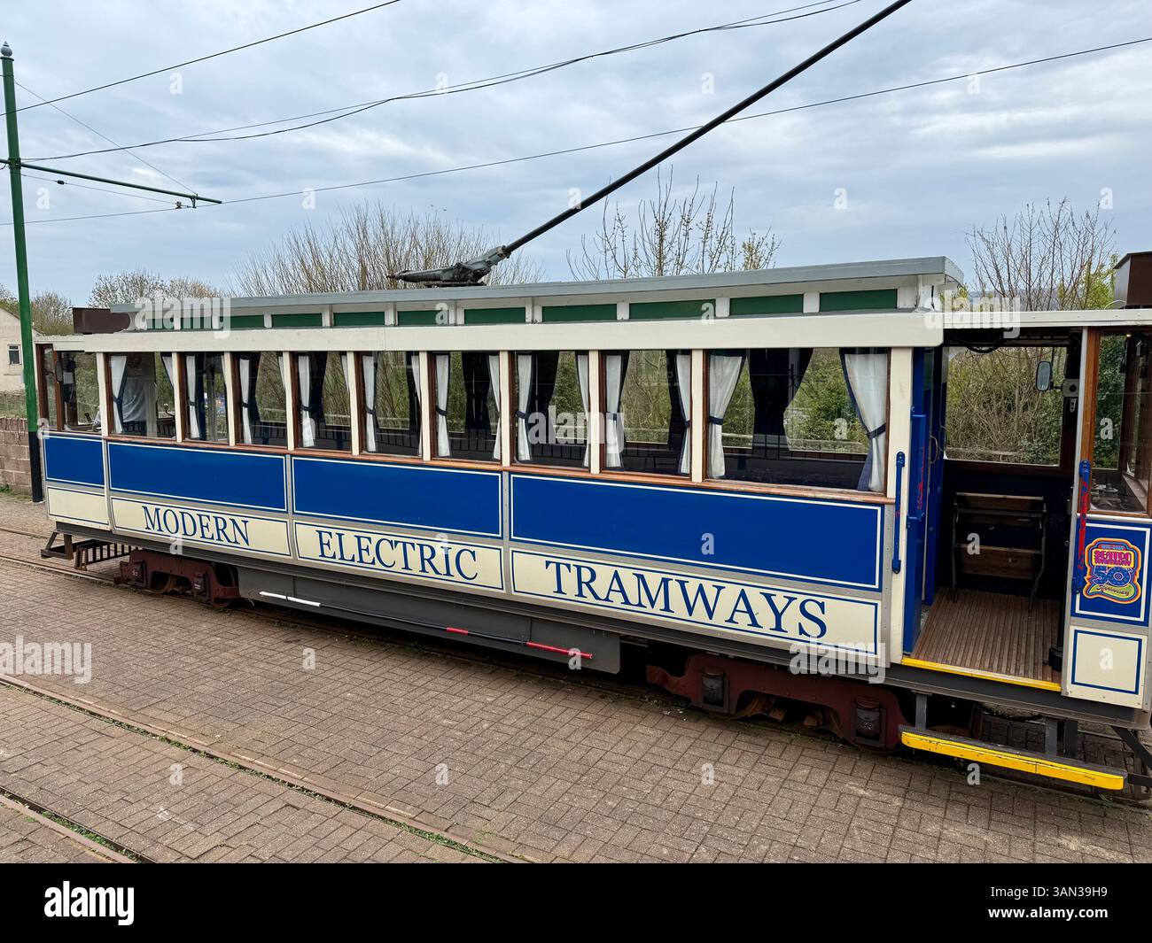 Seaton Tramway, Seaton, Devon - Smartphone Captured Stock Image
