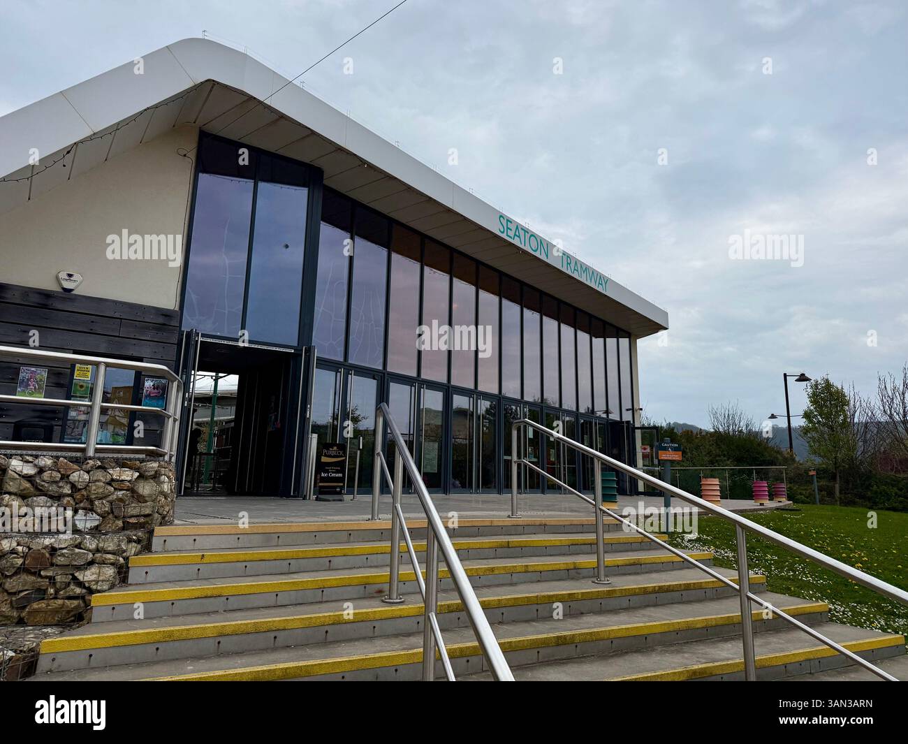 Seaton Tramway, Seaton, Devon - Smartphone Captured Stock Image