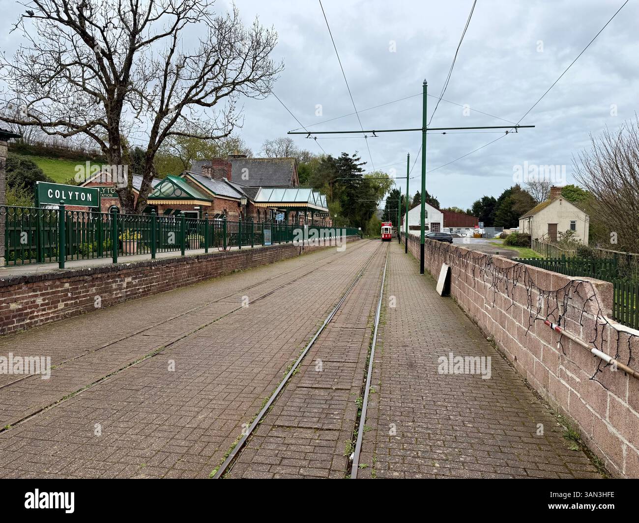 Seaton Tramway, Seaton, Devon - Smartphone Captured Stock Image