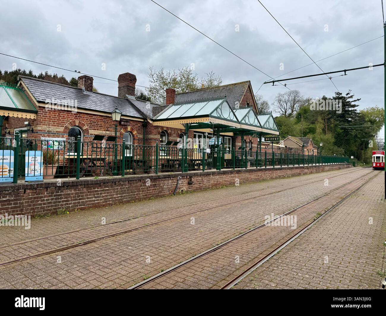 Seaton Tramway, Seaton, Devon - Smartphone Captured Stock Image