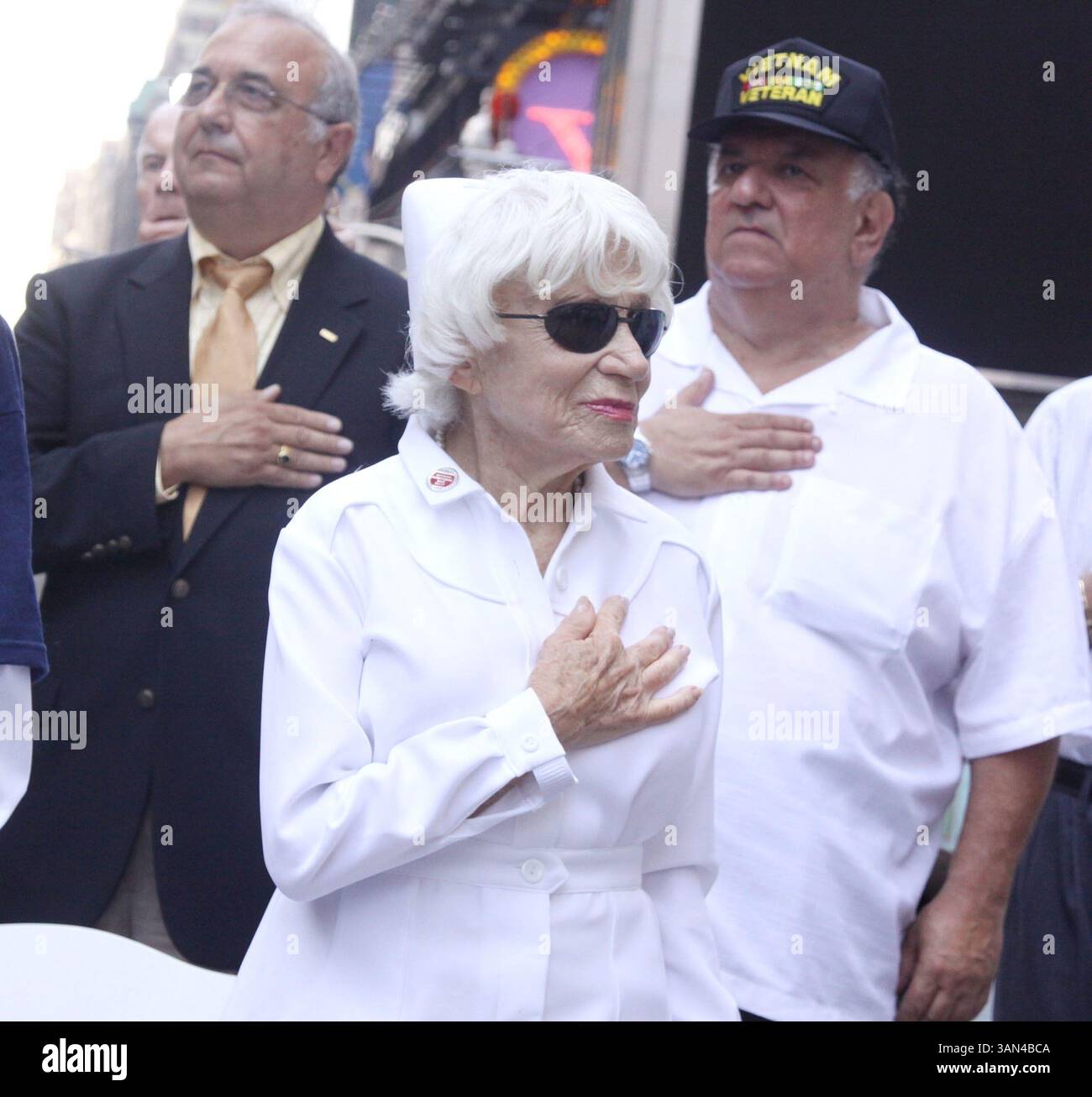 Aug 14, 2009 - New York, New York, USA - Veterans and EDITH SHAIN, the ...