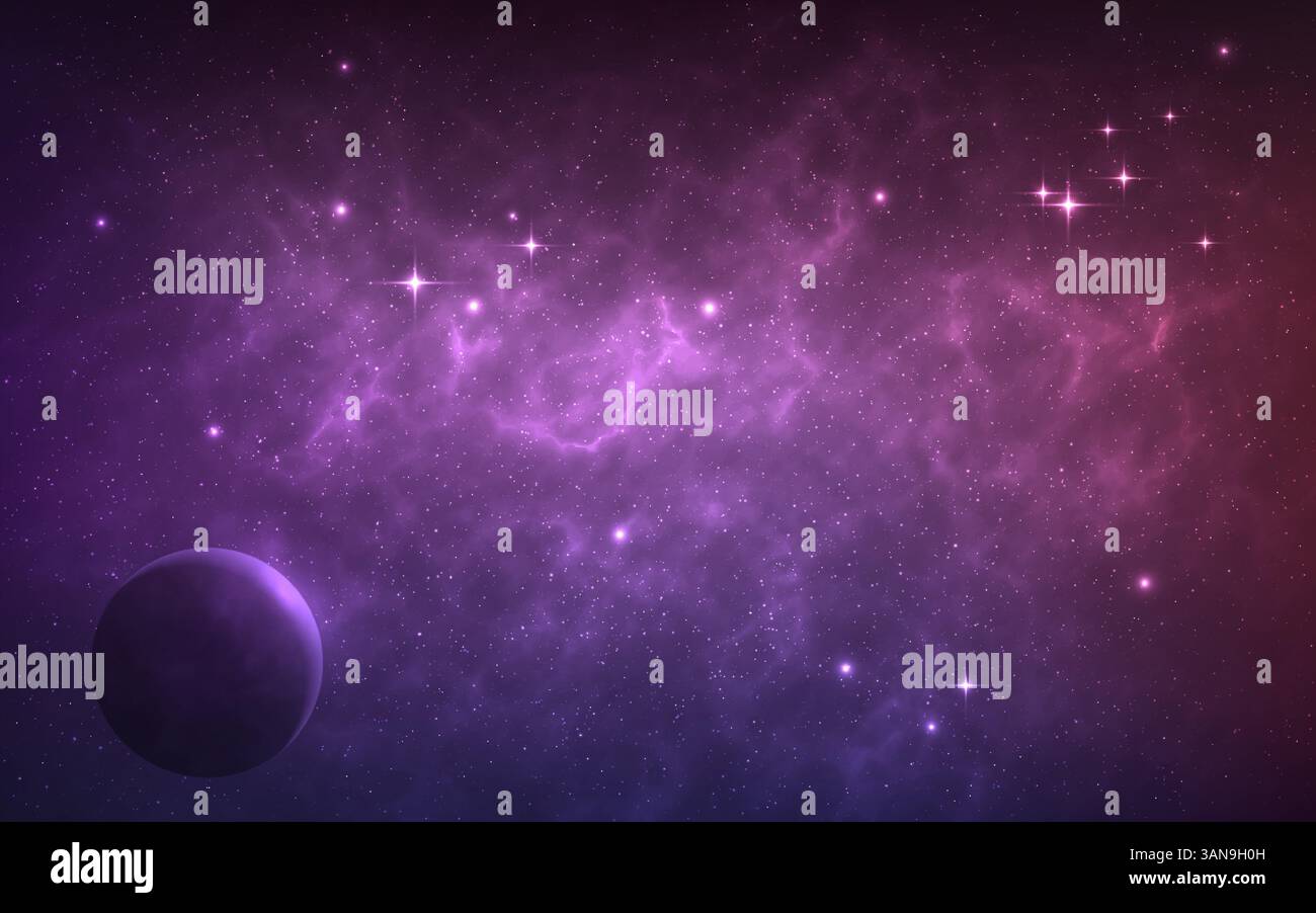 Magic starry night sky fantastic hi-res stock photography and images ...