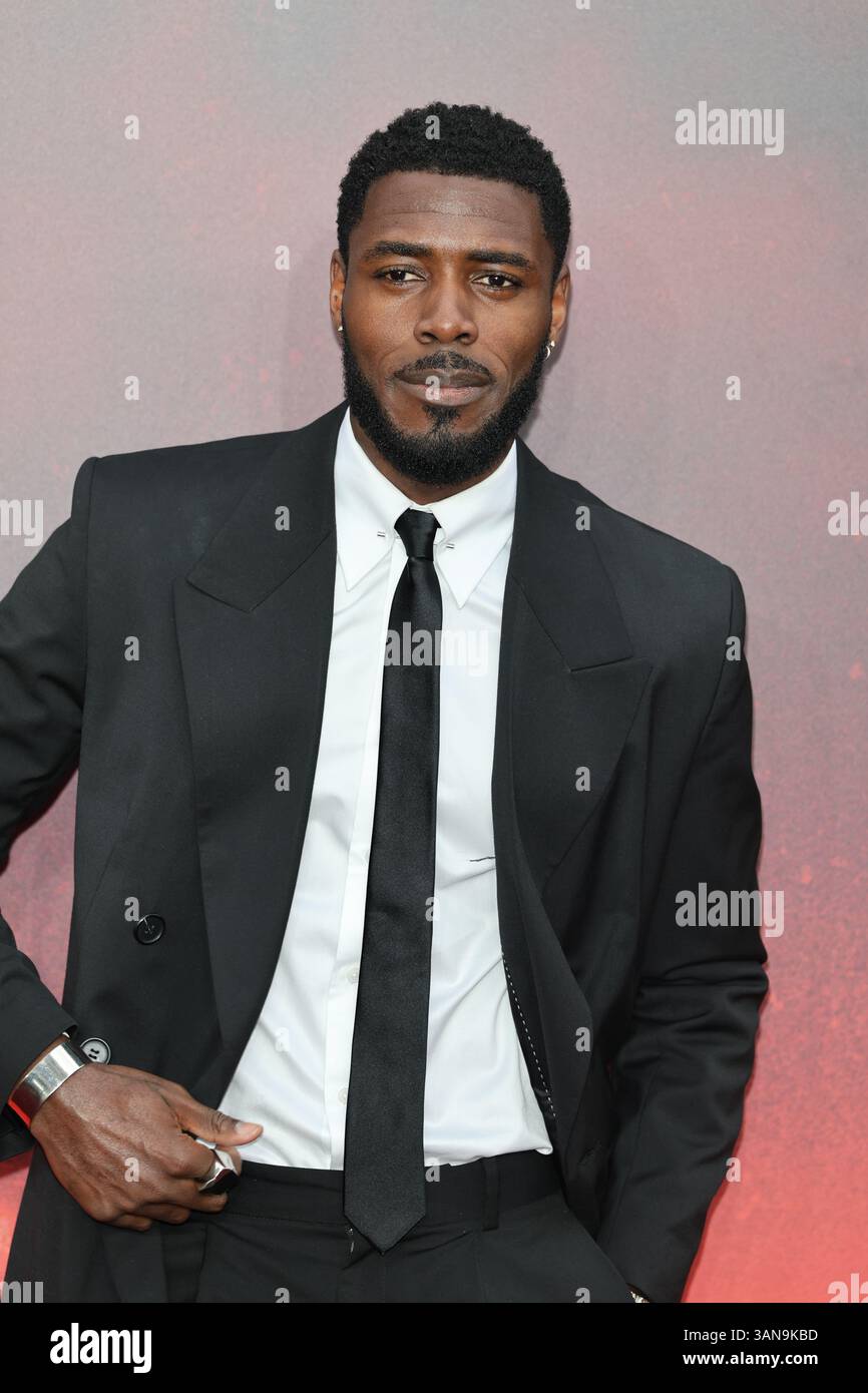 Tegav LONDON, ENGLAND - APRIL 14 2025: Tega Alexander attends Sinners ...