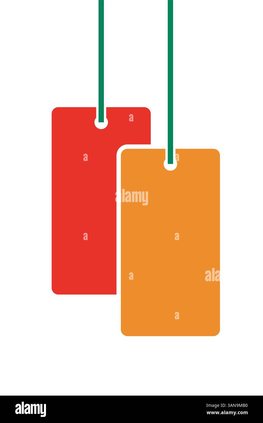 Illustration art abstract hang tag Stock Vector Image & Art - Alamy