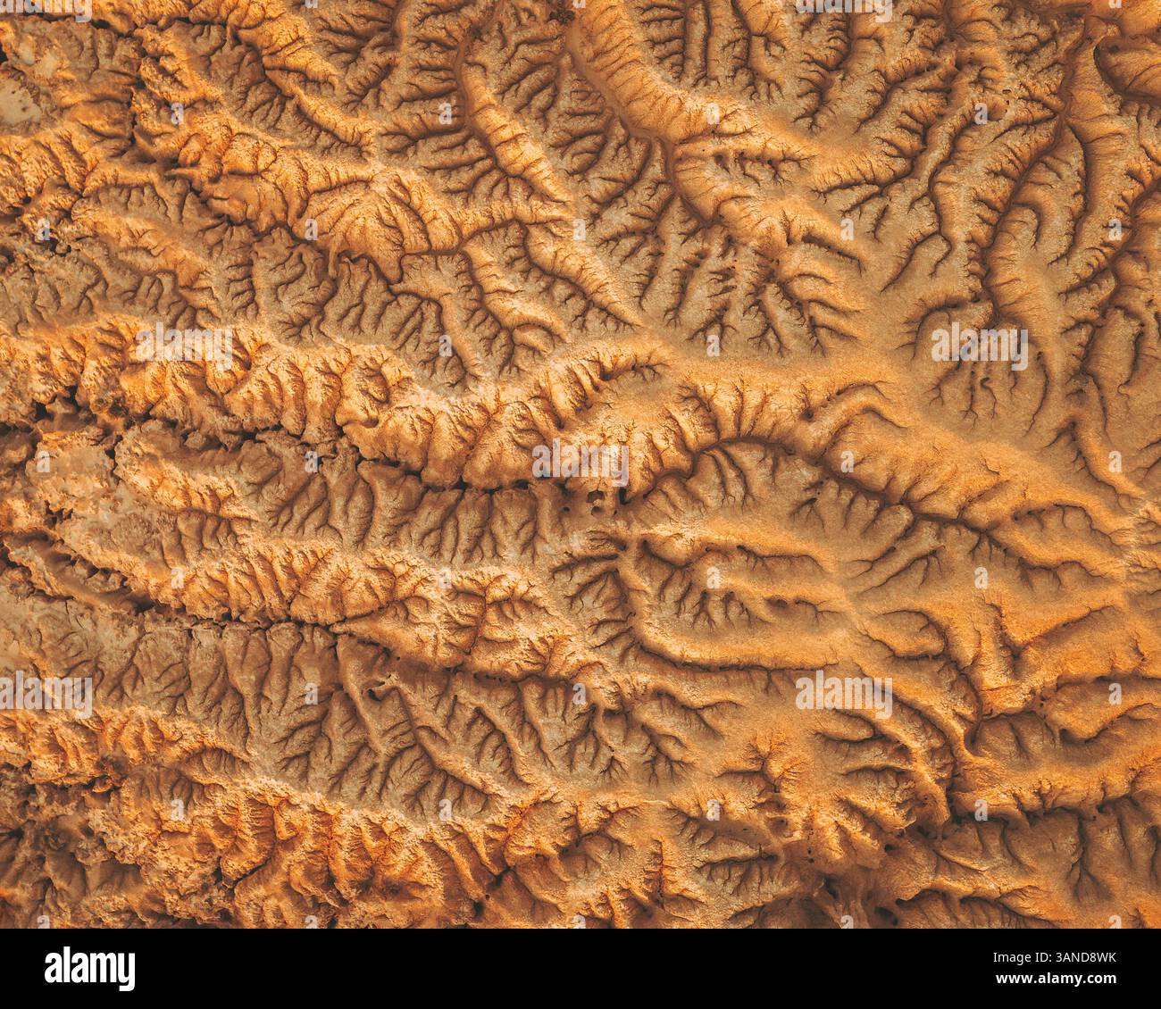 Aerial view of the Bardenas Reales Park, Spain Stock Photo - Alamy