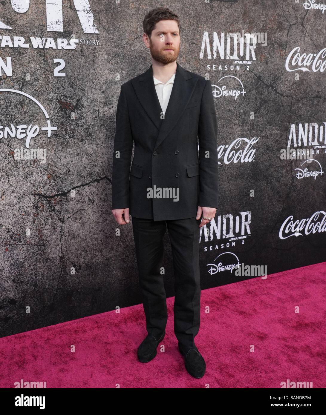 Kyle Soller arrives at the Lucasfilm's ANDOR Season 2 Los Angeles ...