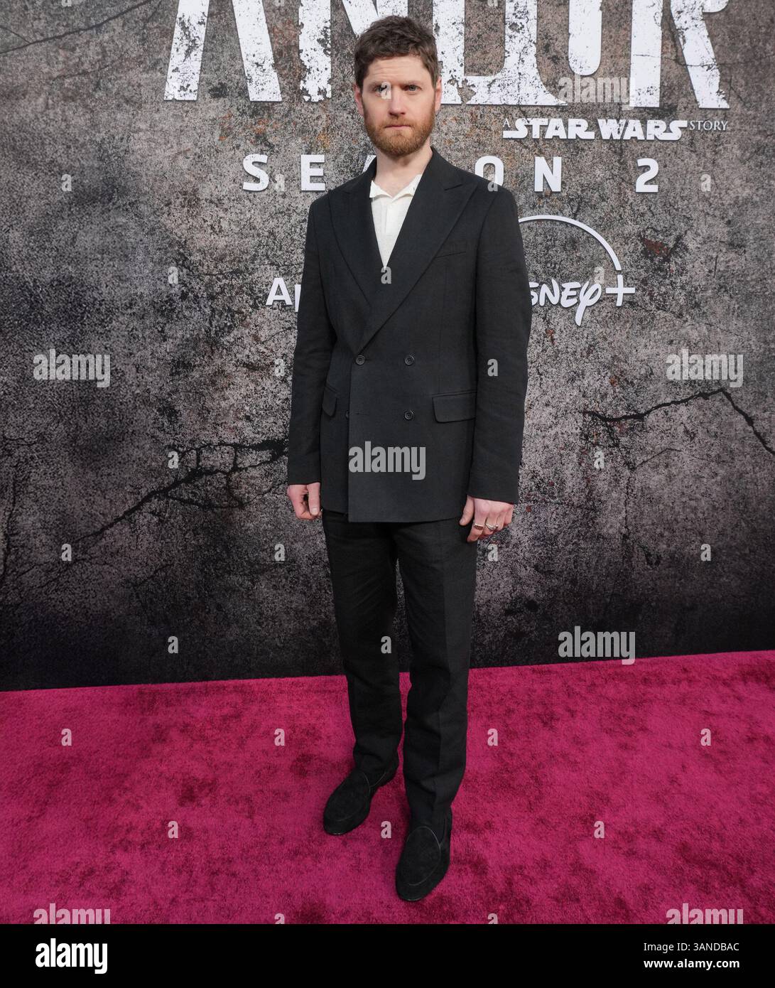 Kyle Soller arrives at the Lucasfilm's ANDOR Season 2 Los Angeles ...