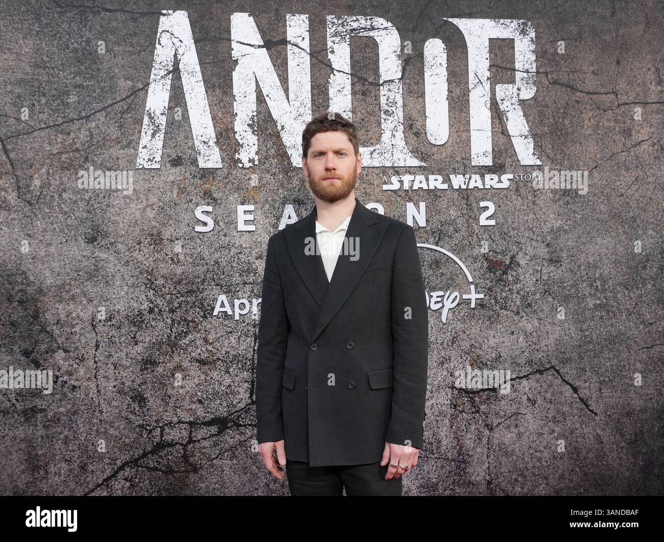 Kyle Soller arrives at the Lucasfilm's ANDOR Season 2 Los Angeles ...