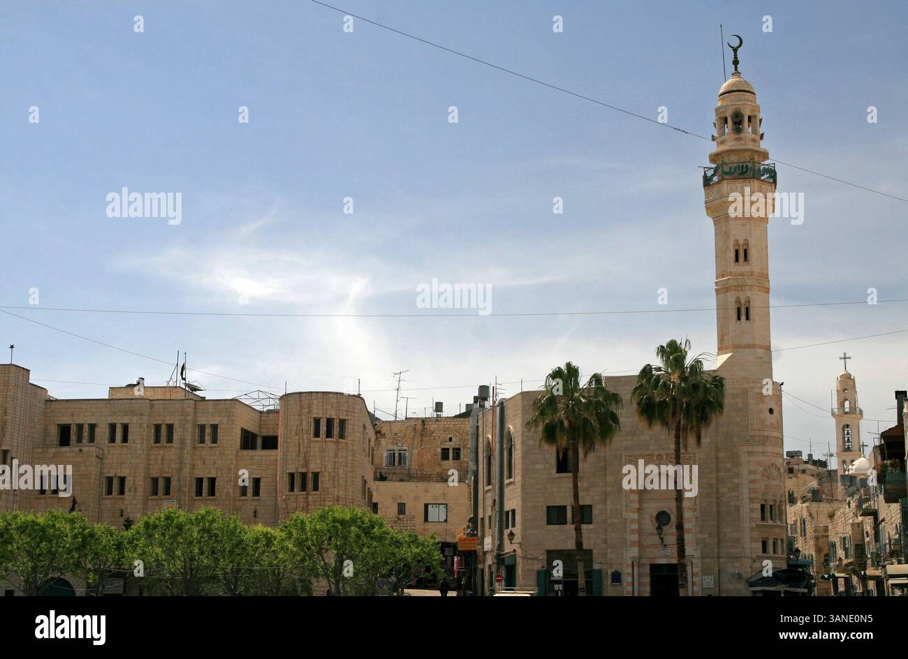 Omea Mosque Mosque of Omar, mosque in the Old City of Bethlehem, West Bank ...