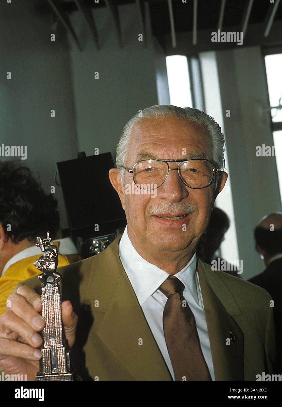 Aug. 30, 2007 - HARRY HELMSLEY. HY SIMON-   1985.HARRYHELMSLEYRETRO(Credit Image: © Globe Photos/ZUMAPRESS.com) Stock Photo