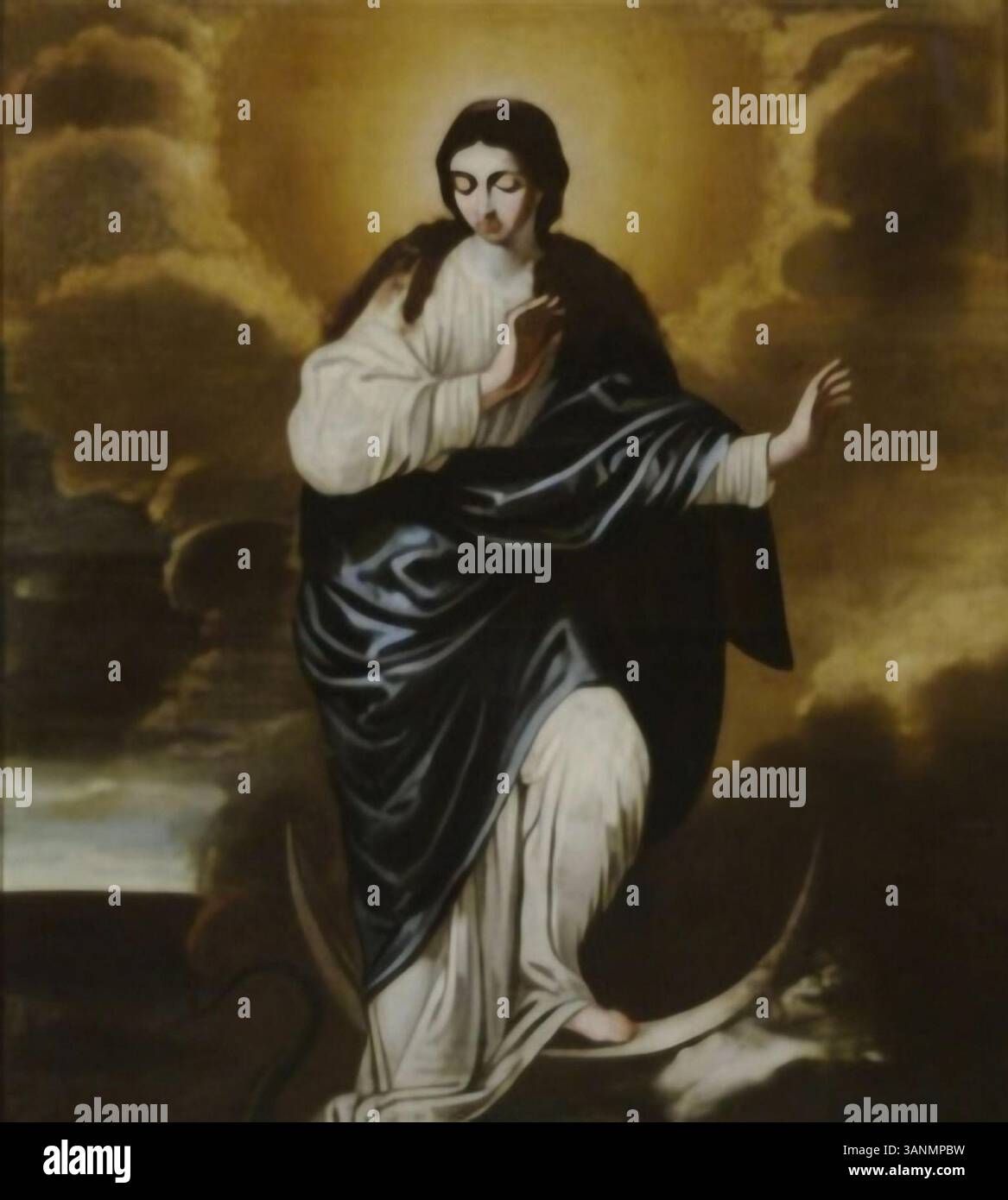The Immaculate Conception, also known as Nueva Eva, painted by Ambrosio ...