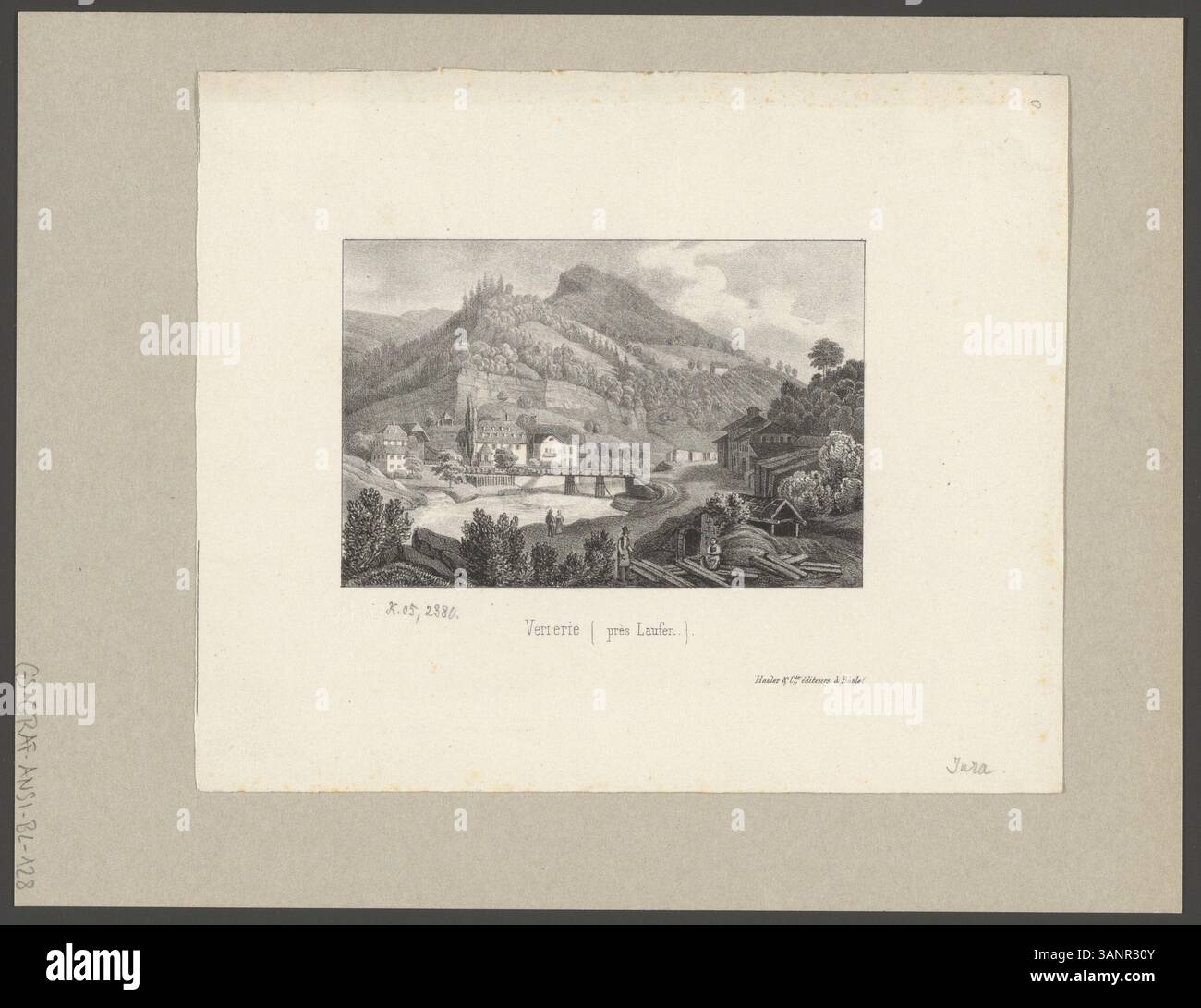 Vintage map of basel hi-res stock photography and images - Alamy