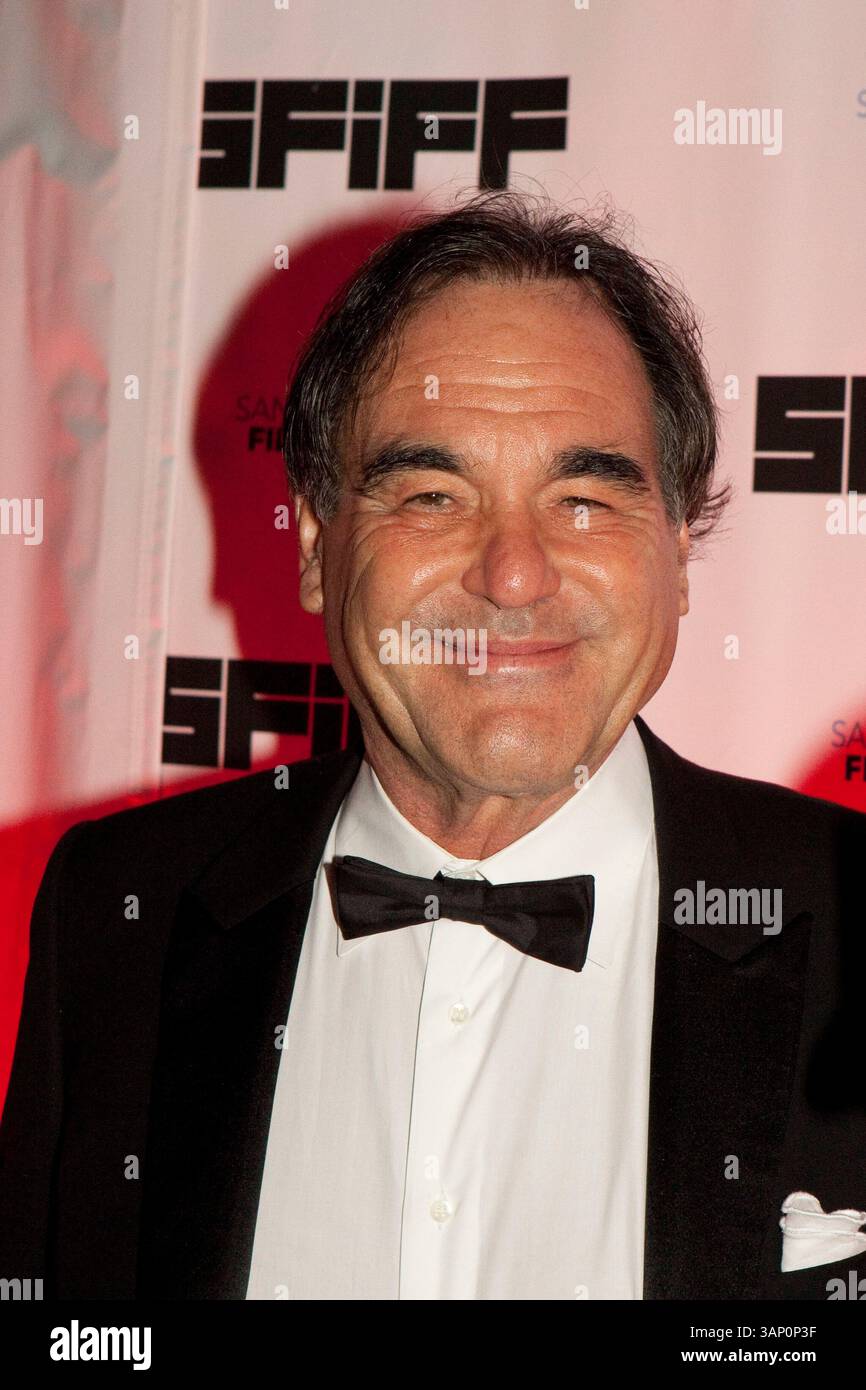 May 5, 2011 - San Francisco, California, U.S. - American film director and screenwriter OLIVER STONE (Platoon, Wall Street, Natural Born Killers, JFK) receives the Founder's Directing Award at the 54th San Francisco International Film Festival Film Society Awards Night at Bimbo's 365. (Credit Image: © Tim Wagner/ZUMAPRESS.com) Stock Photo