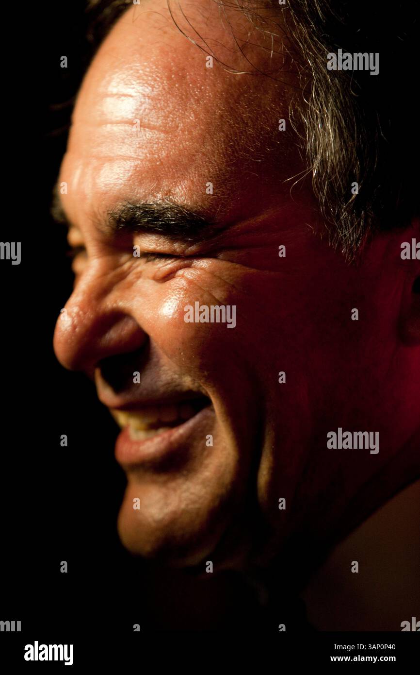 May 5, 2011 - San Francisco, California, U.S. - American film director and screenwriter OLIVER STONE (Platoon, Wall Street, Natural Born Killers, JFK) receives the Founder's Directing Award at the 54th San Francisco International Film Festival Film Society Awards Night at Bimbo's 365. (Credit Image: © Tim Wagner/ZUMAPRESS.com) Stock Photo