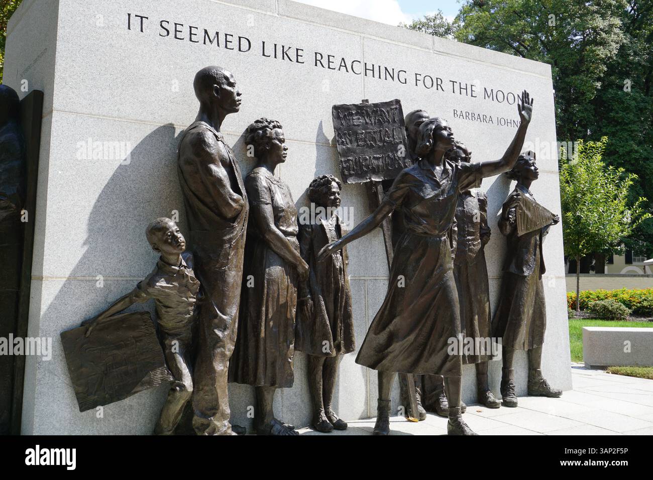 The Virginia Civil Rights Memorial in Richmond, Virginia is a monument ...